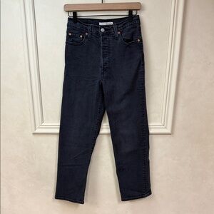 LEVI’S RIBCAGE STRAIGHT ANKLE JEANS